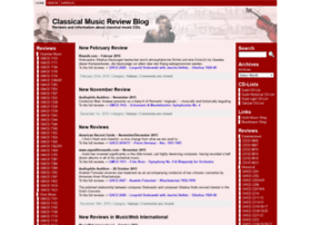 Classical-music-review-blog.com thumbnail
