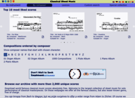 Classical-sheet-music.eu thumbnail