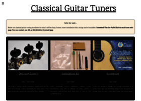 Classicalguitartuners.com thumbnail
