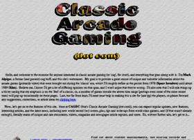 Classicarcadegaming.com thumbnail