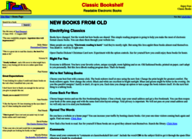 Classicbookshelf.com thumbnail