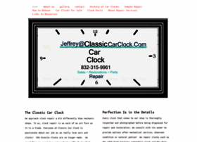 Classiccarclock.com thumbnail