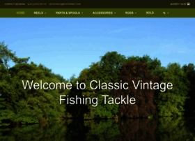 classicvintagefishingtackle.com at WI. Welcome to Classic Vintage Fishing  Tackle - Classic Vintage Fishing