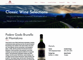 Classicwineselections.com thumbnail