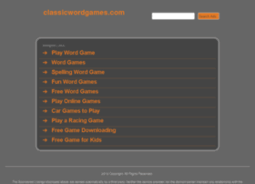 Classicwordgames.com thumbnail