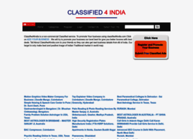 Classified4india.com thumbnail