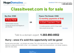 Classitweet.com thumbnail