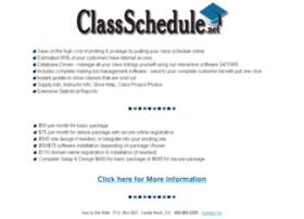 Classschedule.net thumbnail Classschedule.net thumbnail