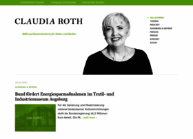 Claudia-roth.de thumbnail