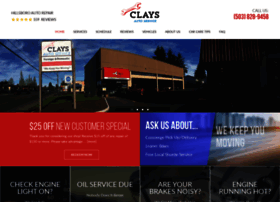 Claysautoservice.com thumbnail