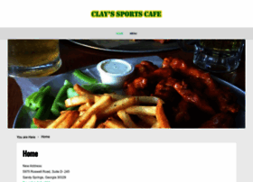 Clayssportscafe.com thumbnail