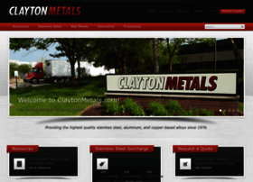 Claytonmetals.com thumbnail