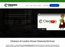 Cleanersoflondon.co.uk thumbnail