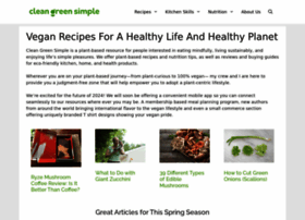 Cleangreensimple.com thumbnail