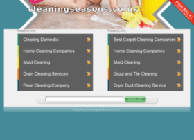 Cleaningseasons.co.uk thumbnail
