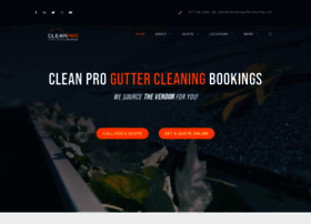 Cleanproguttercleaning.com thumbnail