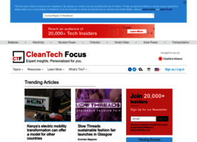 Cleantechfocus.com thumbnail
