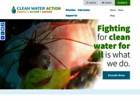 Cleanwateraction.org thumbnail