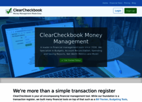 Clearcheckbook.com thumbnail