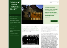 Clevelandcountyhistoricalsociety.com thumbnail