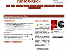 Clic-formation.net thumbnail