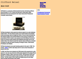 Cliffordhelsel.com thumbnail