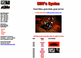 Cliffscycles.com thumbnail