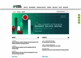 Climatealliance.org thumbnail