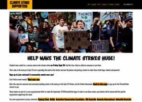 Climatestrikesupporters.com thumbnail