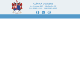 Clinicadeckers.com.br thumbnail