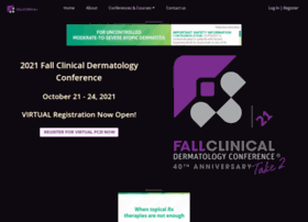 Clinicaldermconf.org thumbnail