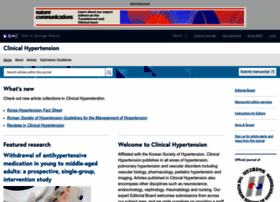 Clinicalhypertension.biomedcentral.com thumbnail