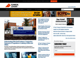 Clinicalleader.com thumbnail