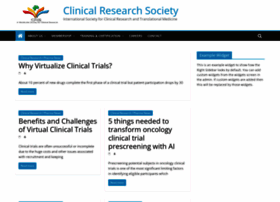 Clinicalresearchsociety.org thumbnail