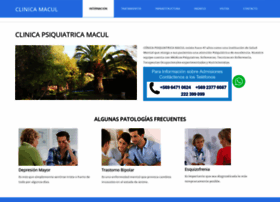 Clinicamacul.cl thumbnail