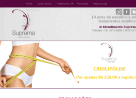 Clinicasuprema.com.br thumbnail