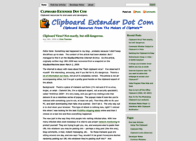 Clipboardextender.com thumbnail