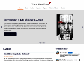 Clivehamilton.com thumbnail