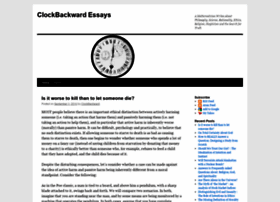Clockbackward.com thumbnail