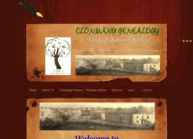Clonmanygenealogy.com thumbnail