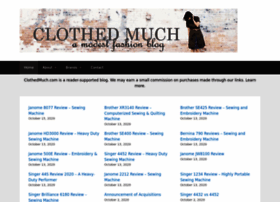 Clothedmuch.com thumbnail