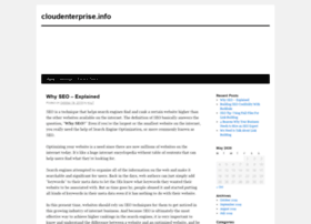 Cloudenterprise.info thumbnail Cloudenterprise.info thumbnail