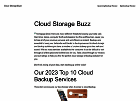 Cloudstoragebuzz.com thumbnail