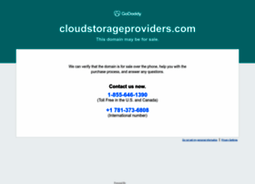 Cloudstorageproviders.com thumbnail