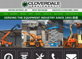 Cloverdale-equip.com thumbnail