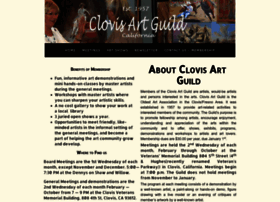 Clovisartguild.com thumbnail