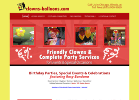 Clowns-balloons.com thumbnail