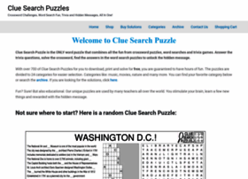 Cluesearchpuzzles.com thumbnail