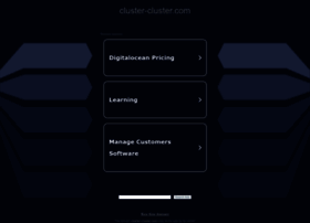 Cluster-cluster.com thumbnail