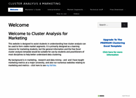 Clusteranalysis4marketing.com thumbnail